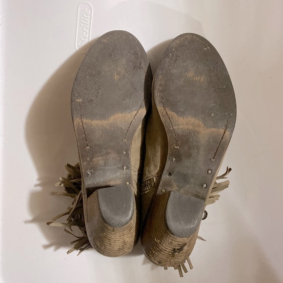 Sam Eldeman Louie fringe boots - Picture 8 of 10